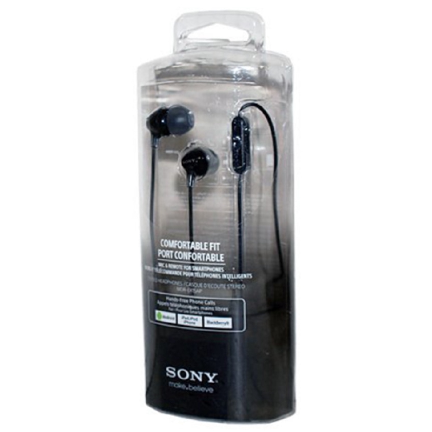 Tai nghe nhét tai siêu âm trầm SONY MDR-EX15AP jack 3.5mm cao cấp kèm phụ kiện