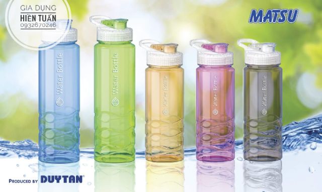 BÌNH NƯỚC THỂ THAO MATSU 700ML-1000ML