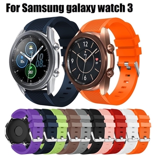 Dây Đeo Silicon Thể Thao Cho Đồng Hồ Thông Minh Samsung Galaxy Watch 3 41mm Samsung Galaxy Watch S3 Frontier