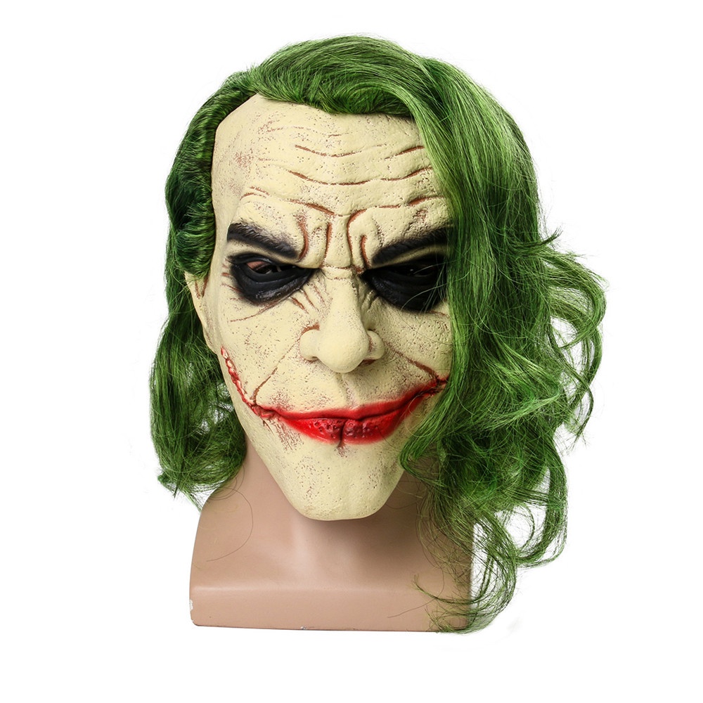 Dark Knight Batman Joker Mặt nạ latex cao su COS Halloween