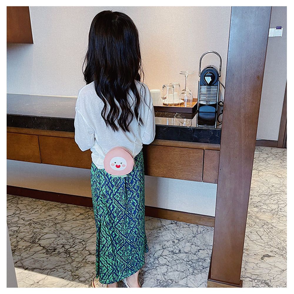 UUMIR Túi Đeo Chéo Mini In Họa Tiết Hoạt Hình Dễ Thương Thời Trang Cho Bé Gái