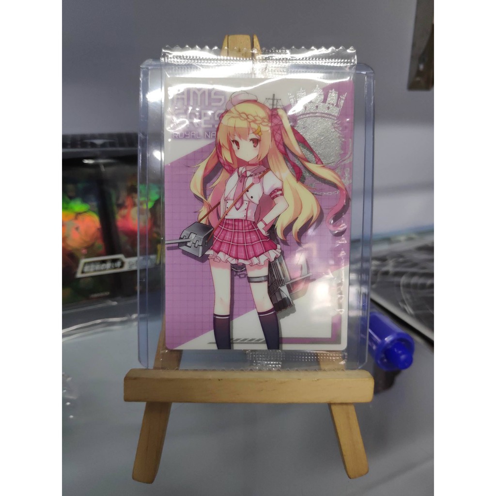 Thẻ bài sưu tầm bánh xốp Azur Lane - HMS Crescent - Tặng bọc bài nhựa bảo quản