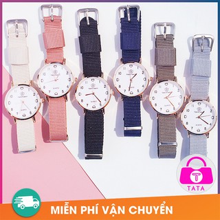 Đồng hồ nữ thời trang dây vải miziki cá tính mới dh02