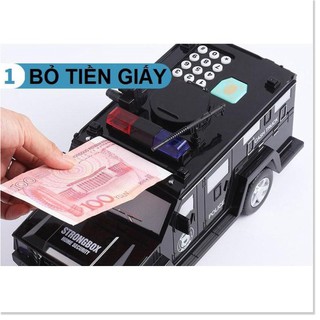 ỐNG HEO ĐỰNG TIỀN TIẾT KIỆM MÔ HÌNH Ô TÔ CẢNH SÁT