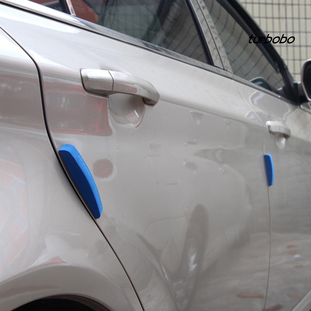 Bộ 4 Miếng Dán Trang Trí Viền Cửa Xe Hơi Bằng Xốp EVA Chống Va Chạm