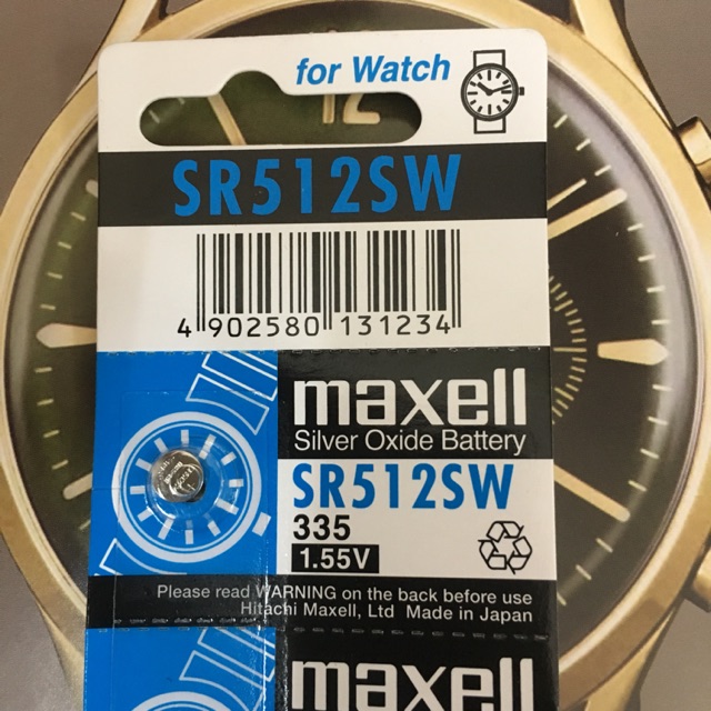 Pin nhật Maxell SR512SW SR512 512 335 chính hãng