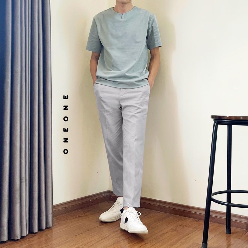 Quần vải cotton linen(đũi) Newslim