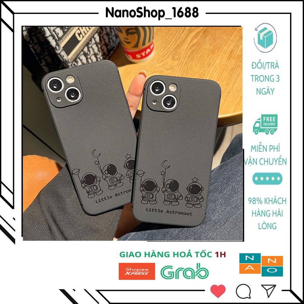 Ốp Iphone In Hình Phi Hành Gia 7,8Plus,x,xs,xsmax,11,11promax,12,12promax,13,13promax