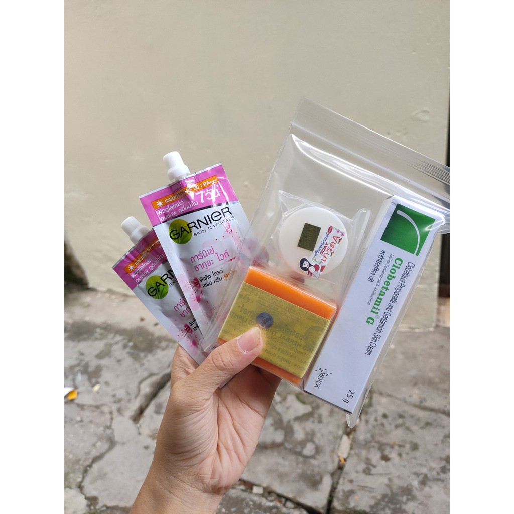 Bộ nám tàn nhang Clobetamil G Thái Lan gồm 5 món | BigBuy360 - bigbuy360.vn