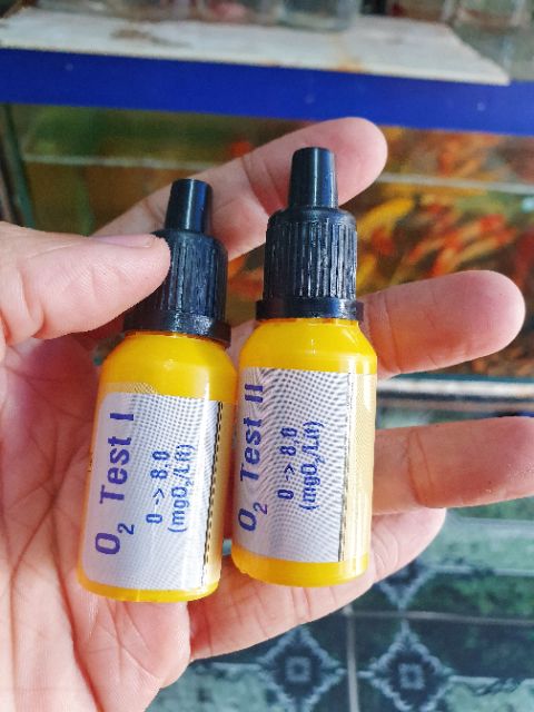 DUNG DỊCH KIỂM TRA LƯỢNG OXY TRONG NƯỚC HỒ CÁ