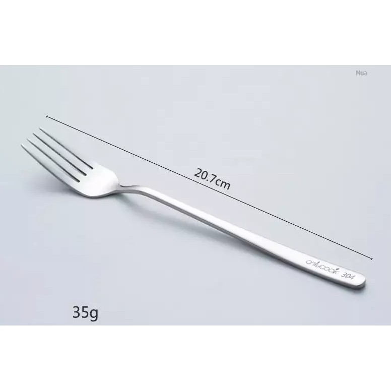 Bộ 2 Nĩa Inox 304 cao cấp OnlyCook - 20.7cm - 35g