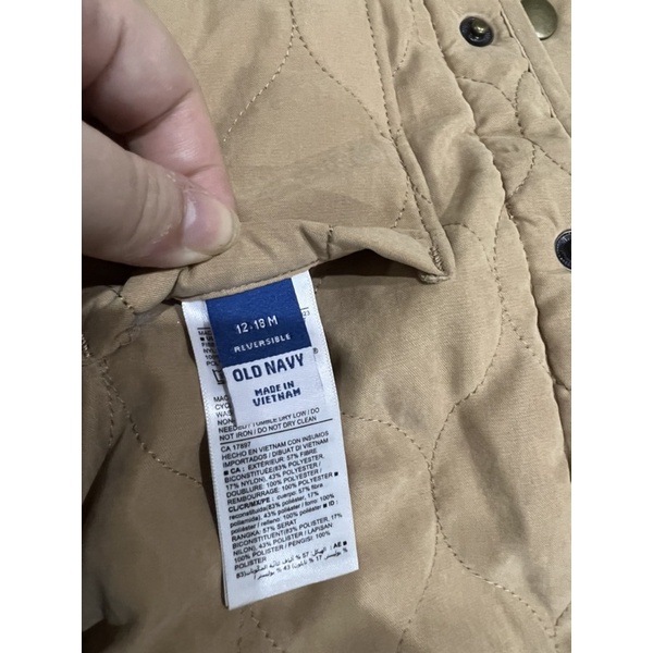 DƯ XỊN❄️Áo khoác HAI MẶT lót lông trần bông Old Navy