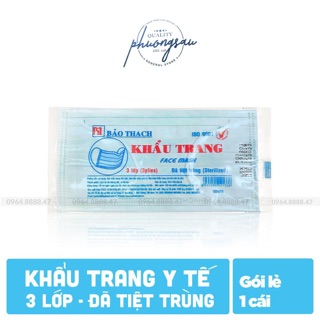 [CHÍNH HÃNG] Khẩu Trang Bảo Thạch tiệt trùng đóng riêng biệt từng cái riêng biệt