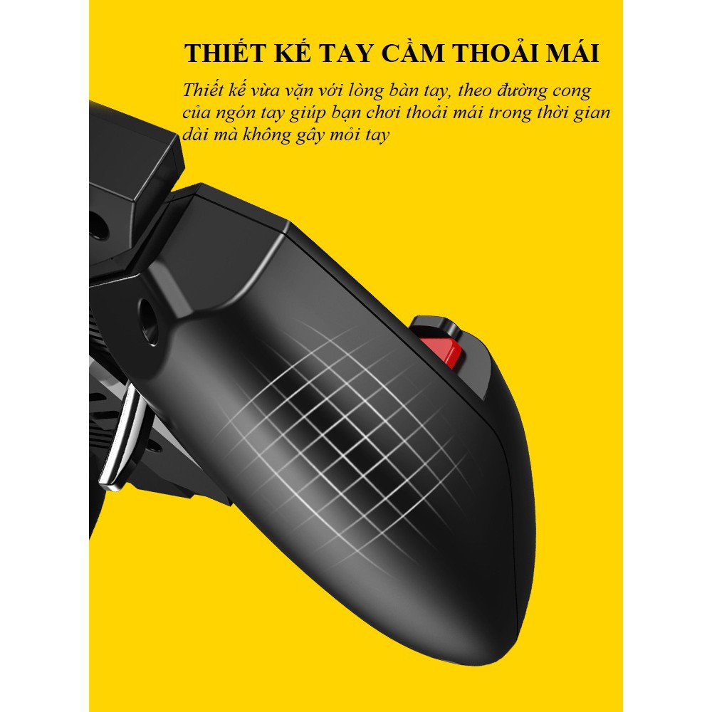 Quạt Tản Nhiệt❤️FREESHIP❤️ Tay Cầm Chơi Game 6 Ngón Tiện Lợi - Tản Nhiệt Điện Thoại Chơi Game, Xem Phim AK-77