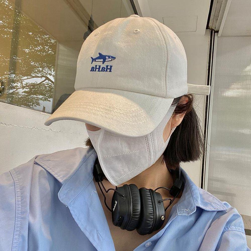 Mũ Lưỡi Trai Cotton Chống Nắng Phong Cách Hàn Quốc Unisex