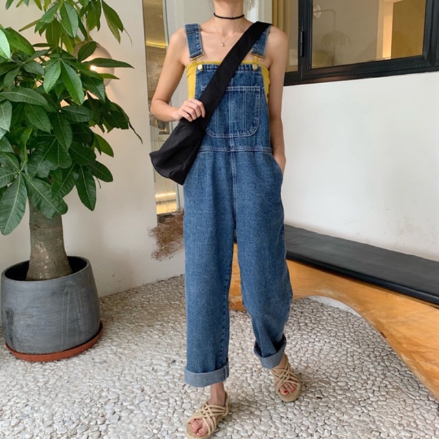 Quần yếm jeans | BigBuy360 - bigbuy360.vn