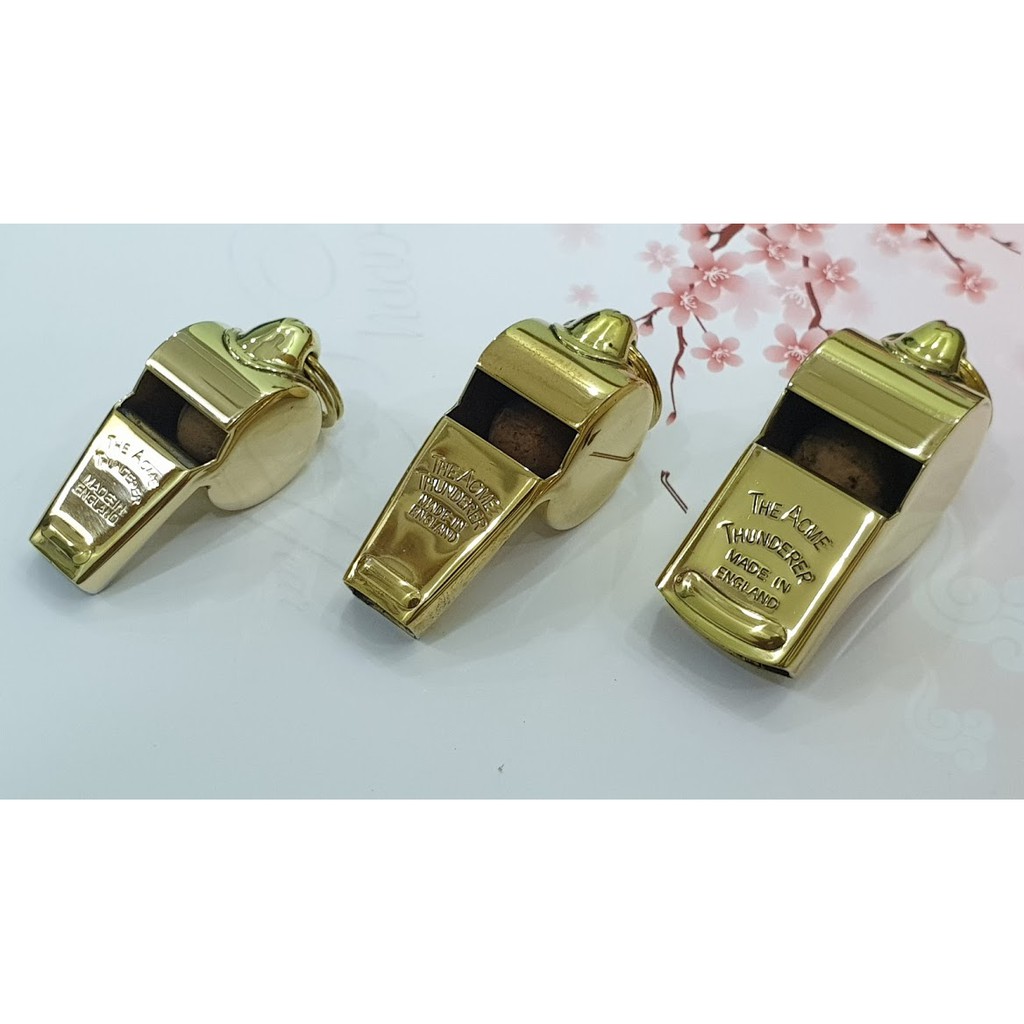 Còi Đồng Acme Thunderer Whistled (Polished Brass)