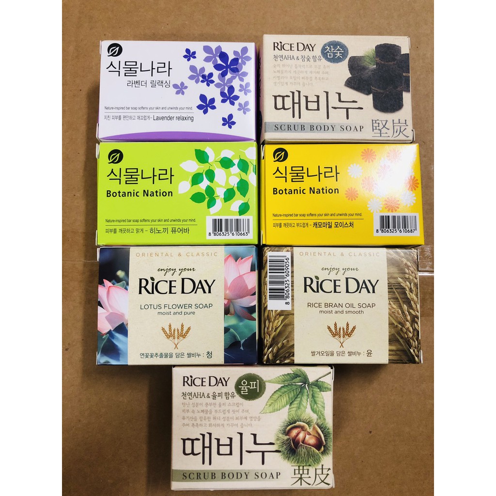 Xà bông hàn quốc các loại 100g | BigBuy360 - bigbuy360.vn