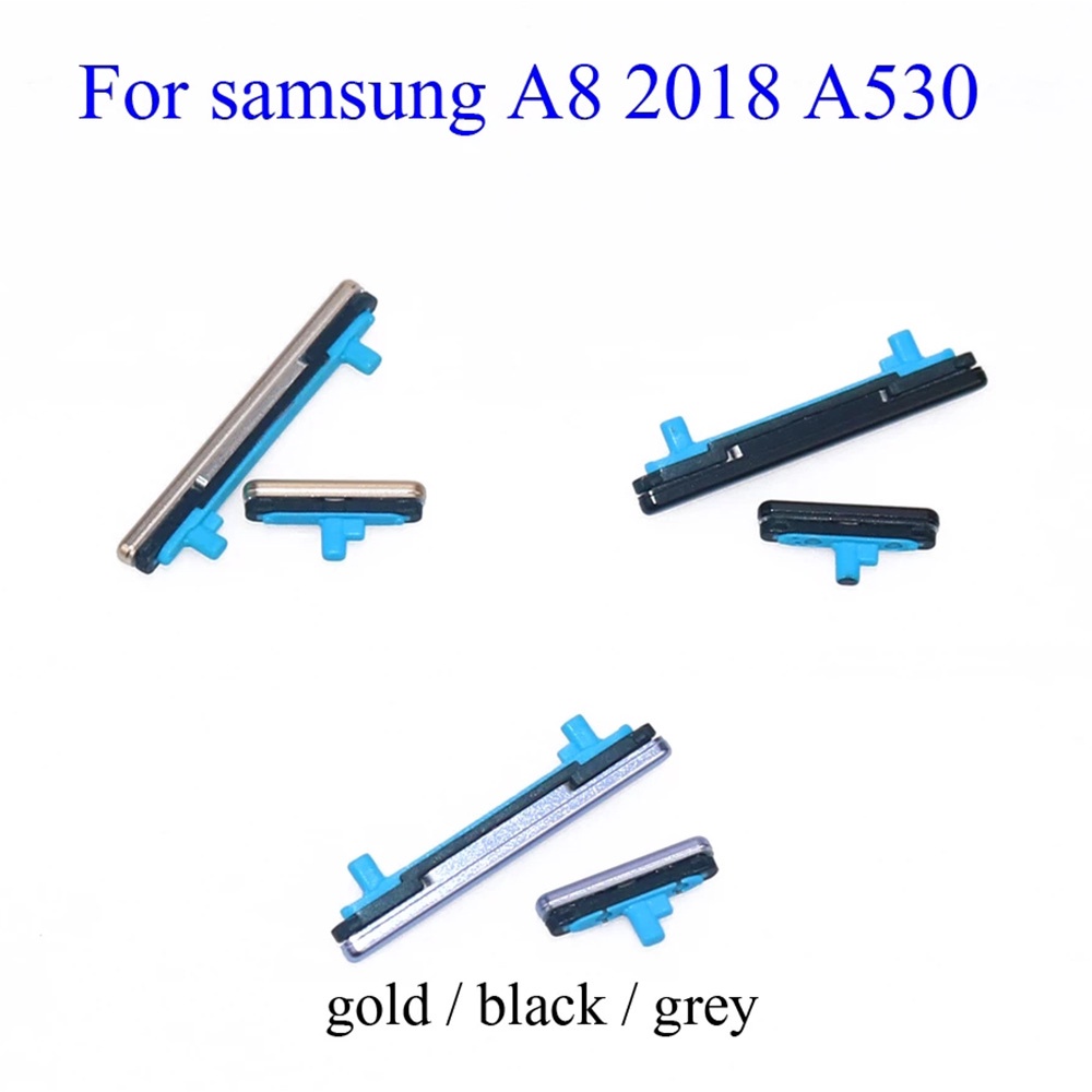 Bộ Nút Nguồn Và Nút Âm Lượng Cho Samsung Galaxy A8 / A8 Plus A8 + 2018 A530 A730 A730F A730N A730W