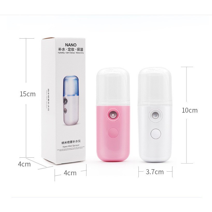 Máy phun sương mini nano cầm tay phun sương giữ ẩm cho làn da MX31