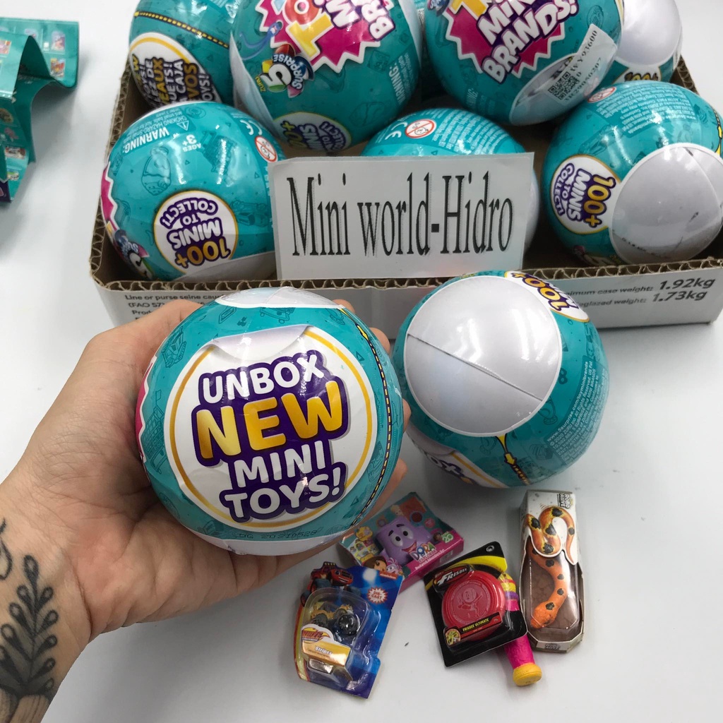 Đồ chơi toy mini brands trứng bất ngờ chính hãng series 2. Đồ chơi, thức ăn thực phẩm siêu thị thu nhỏ phụ kiện búp bê.