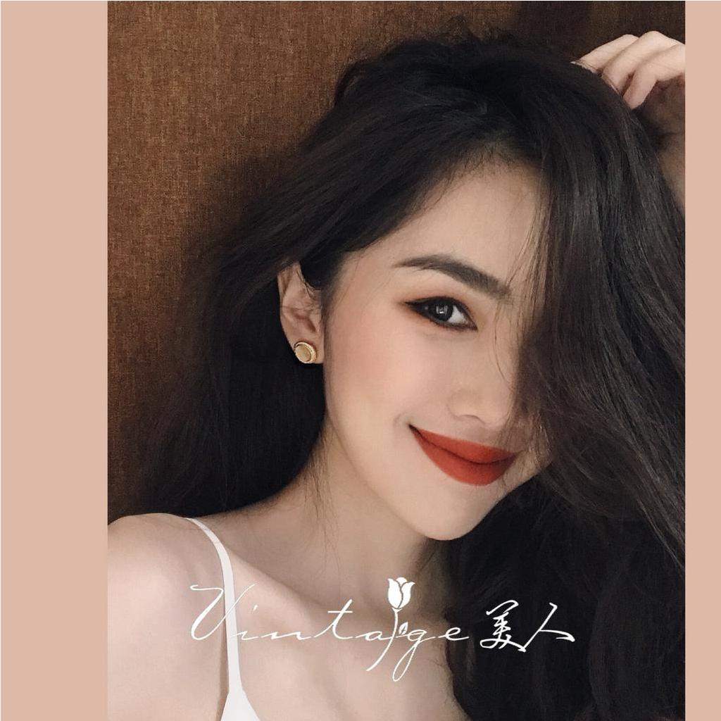 Khuyên tai chấu bạc S925 nhiều kiểu dáng thanh lịch phong cách cung điện vintage