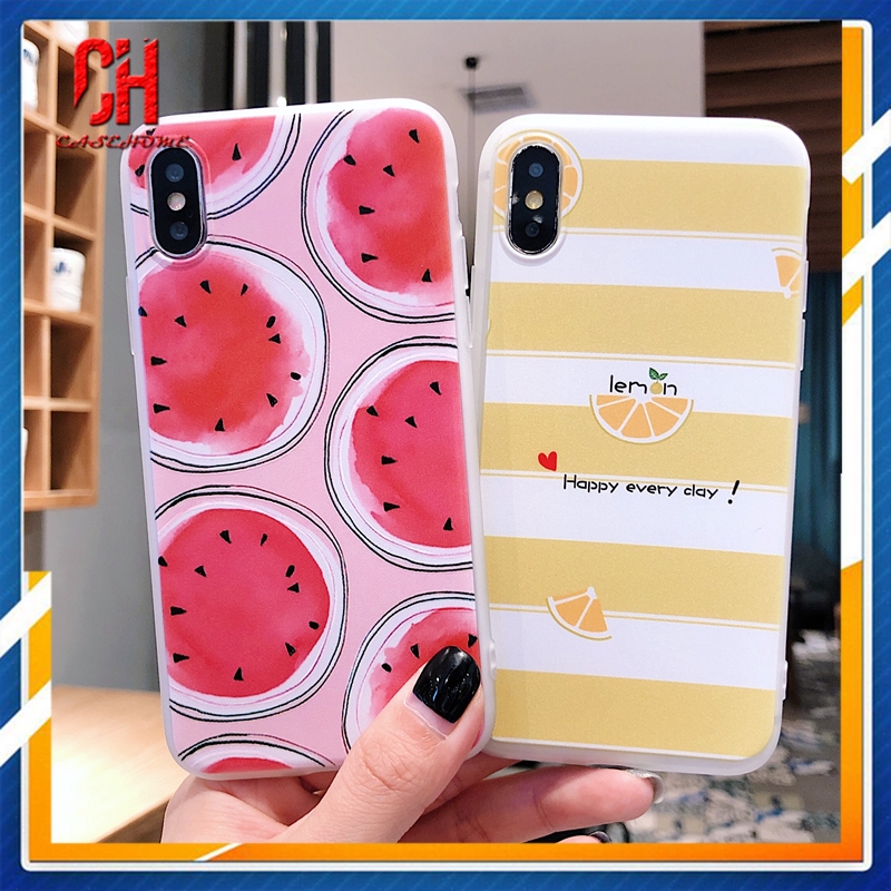 Ốp điện thoại mềm hình trái cây cho Realme C3 5i 6 C2 6i 7 5 C11 C12 5S C1 7i C15 C17 6S U1 C3i Narzo 20 PRO 10 10A 20A | BigBuy360 - bigbuy360.vn