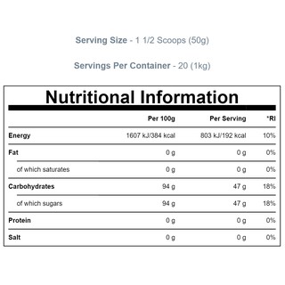 [Tinh Bột Tăng Cân] 1Kg Maltodextrin
