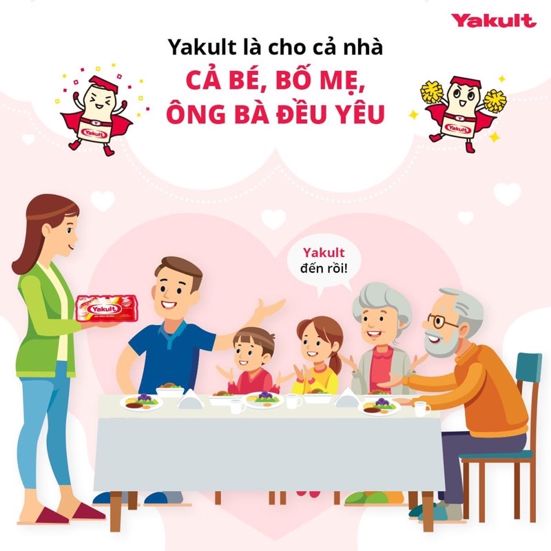 SỮA YAKULT / 50 chai / 250k