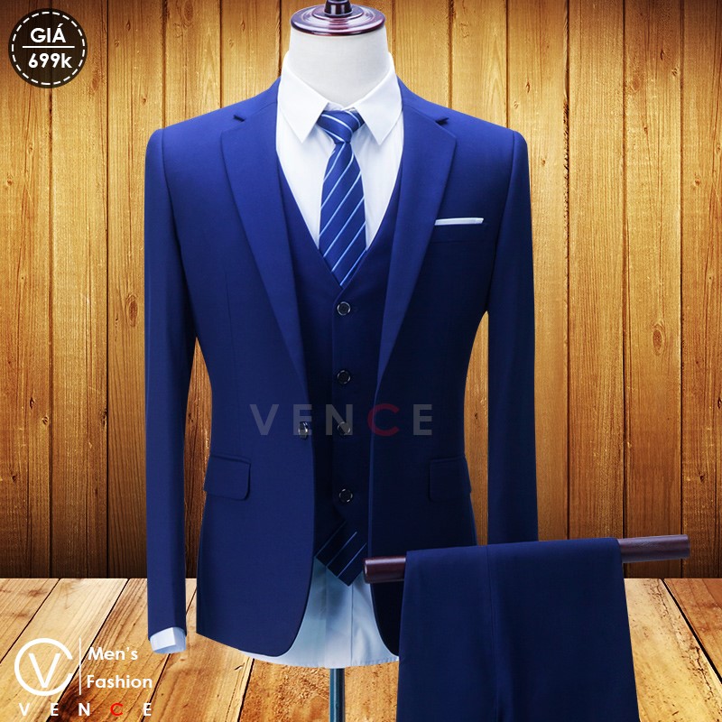 VEST NAM CAO CẤP 1 khuy Form ôm body - kiểu dáng trẻ trung - chất vải đẹp co giãn nhẹ - full size