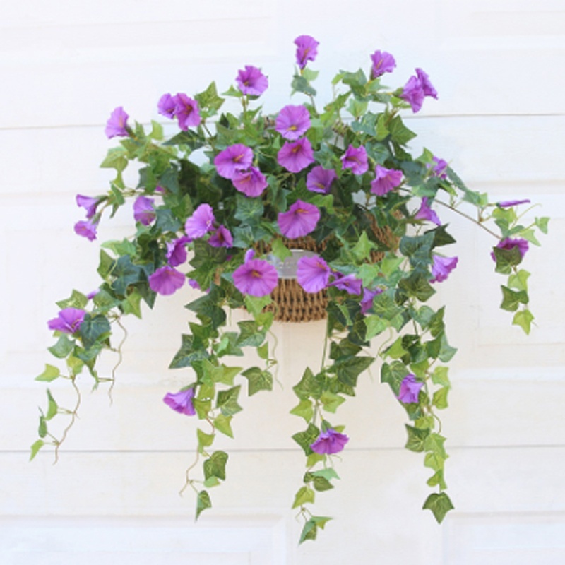 Hoa Nhựa Giả Treo Tường Trang Trí Nội Thất Đẹp Mắt