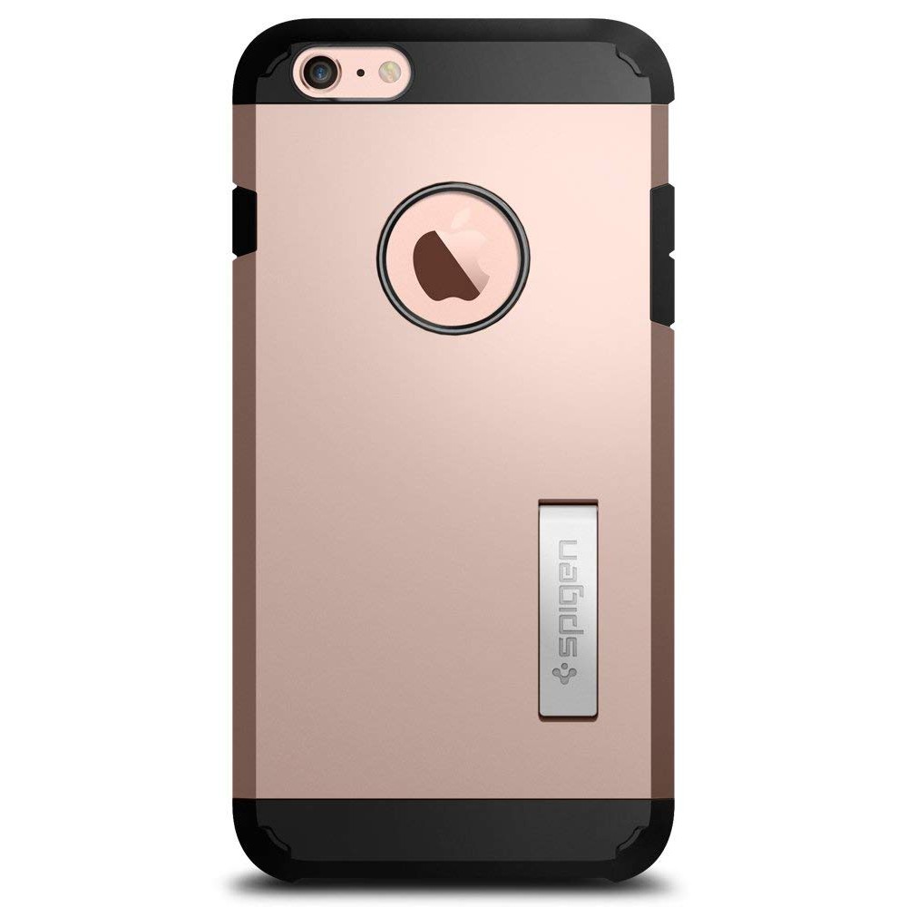 Ốp lưng iPhone 6S Plus Spigen Tough Armor (Vàng hồng)