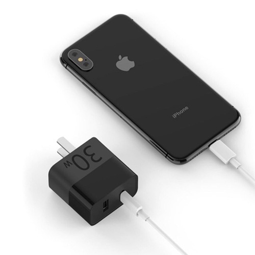 Sạc nhanh ZMI HA722 30W 1A1C ( 1 Cổng USB-C, 1 Cổng USB-A ) 2 loại củ và củ kèm sạc