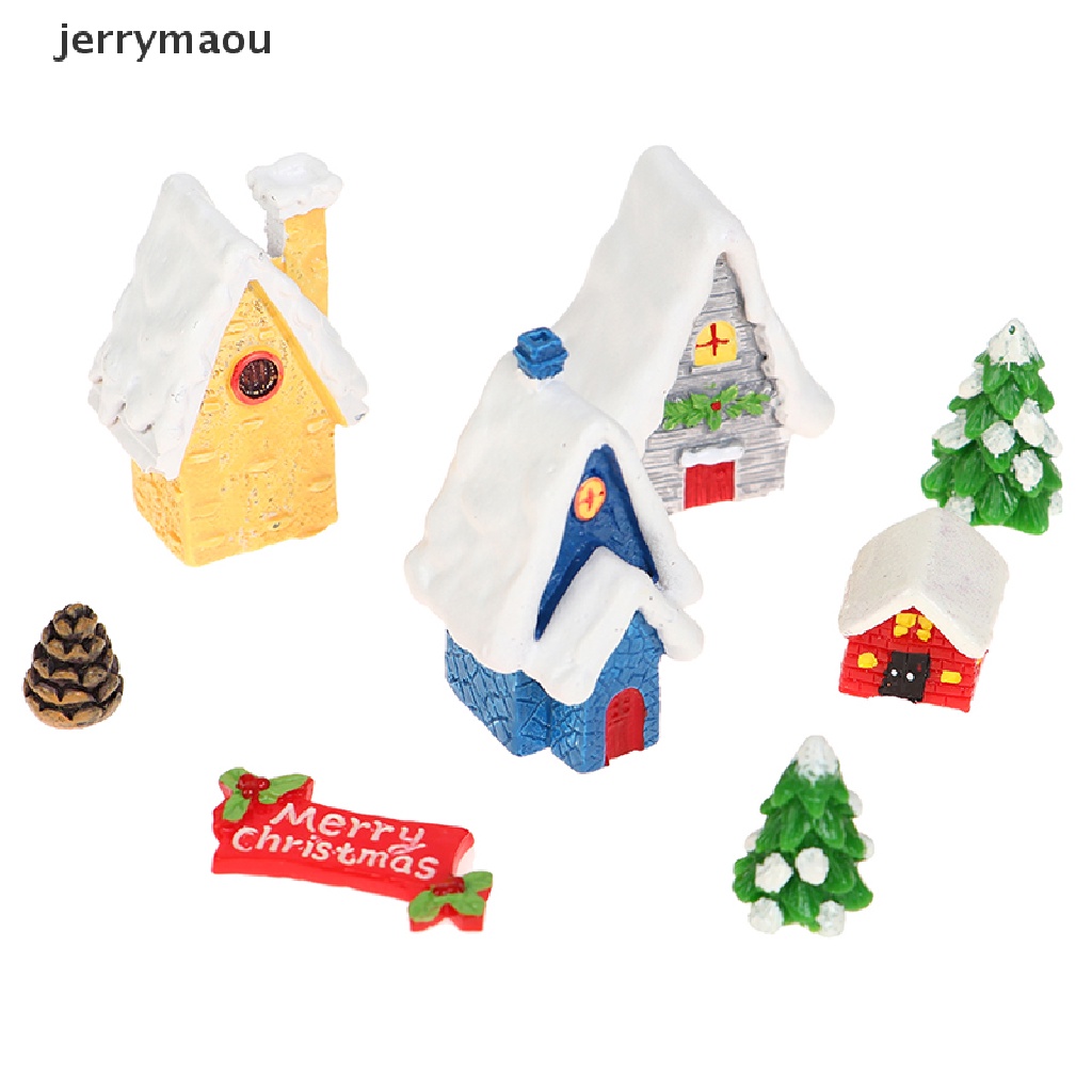 Mô Hình Ông Già Noel / Thiên Thần Bằng Gỗ Mini Phong Cách Vintage Dành Cho Nhà Búp Bê