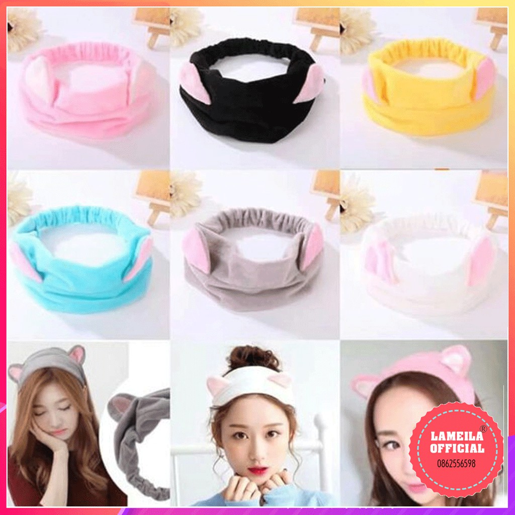 Băng Đô Tai Mèo Các Màu Dễ Thương Giá Rẻ P0099