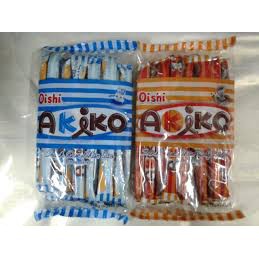 Bánh Snack Que Nhân Sữa Akiko Oishi Gói 160G