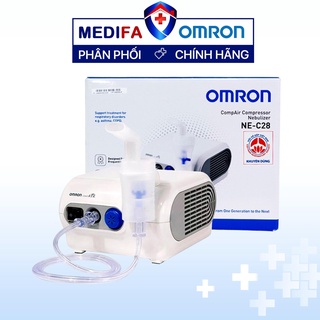Máy Xông Khí Dung, Xông Mũi Họng Omron Ne-C28 Hỗ Trợ Các Vấn Đề Về Đường Hô Hấp - Bảo Hành 3 Năm