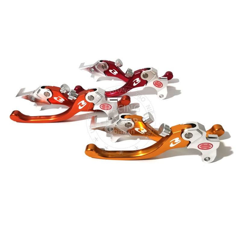 Tay thắng RCB Ex 150, Ex 155, Ex 135 1 cặp, tay thắng Racing Boy mẫu S2 nhôm CNC chính hãng có tem chống hàng giả