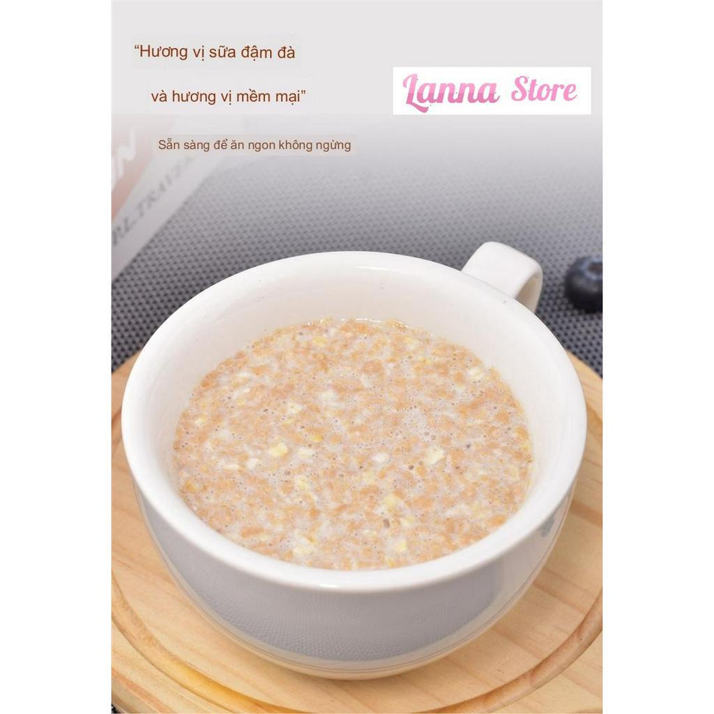 Bột ngũ cốc sữa yến mạch, Nấm Hầu Thủ Hericum Ericium Thay thế bữa sáng Meizhoushike - Hộp 500gr F4