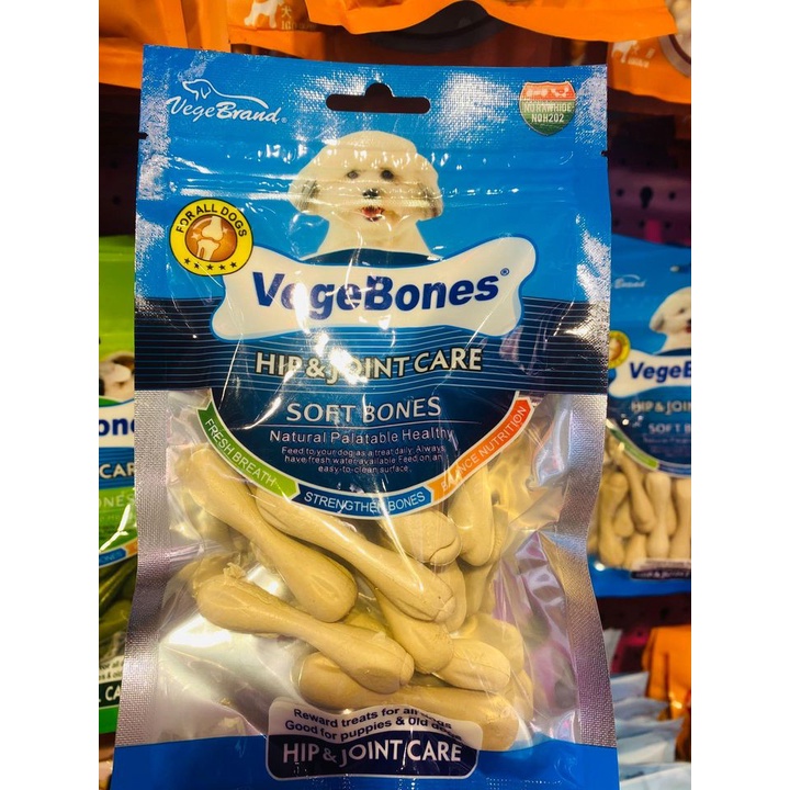 Xương Vegebones bóng chày 10 thanh date xa dành cho thú cưng