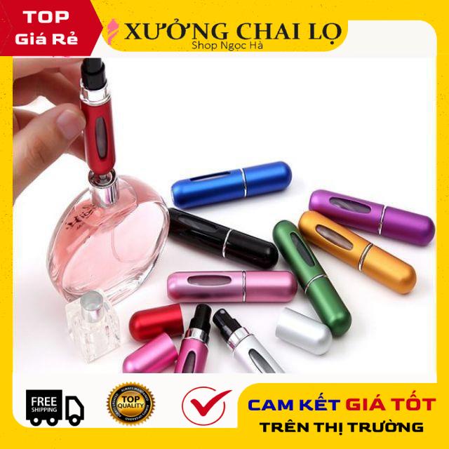 Lọ Chiết Nước Hoa ❤ GIÁ RẺ NHẤT ❤ Chai chiết nước hoa tự động 5ml, 8ml đựng dầu thơm, phụ kiện du lịch