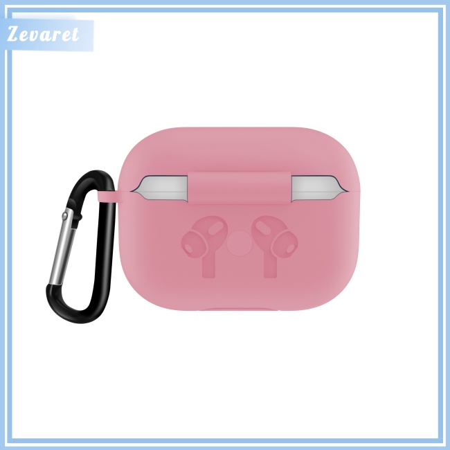 Vỏ Bảo Vệ Hộp Sạc Tai nghe không dây Airpods Pro Màu Trơn Thời Trang Sang Trọng