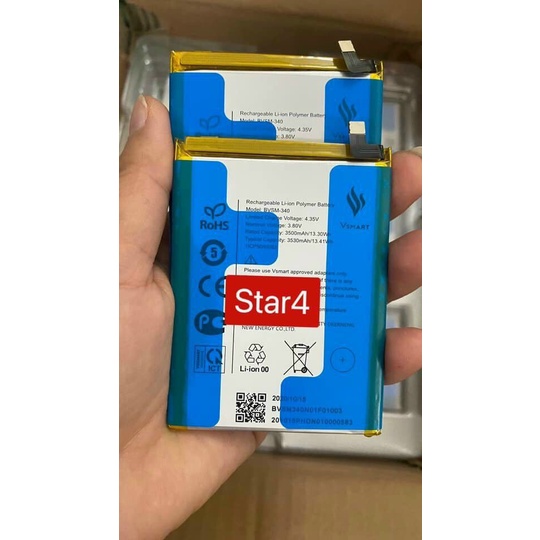 Pin điện thoại Vsmart Star 4