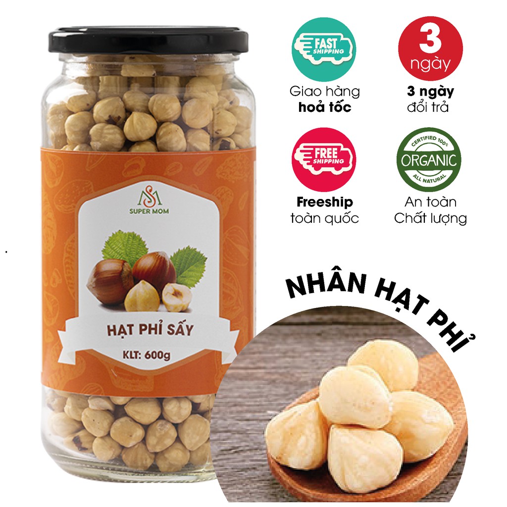 HẠT PHỈ SẤY NGUYÊN VỊ ăn vặt healthy cho người ăn kiêng ăn chay &amp; mẹ bầu giúp tăng cholesterol tốt &amp; tăng cường trí nhớ