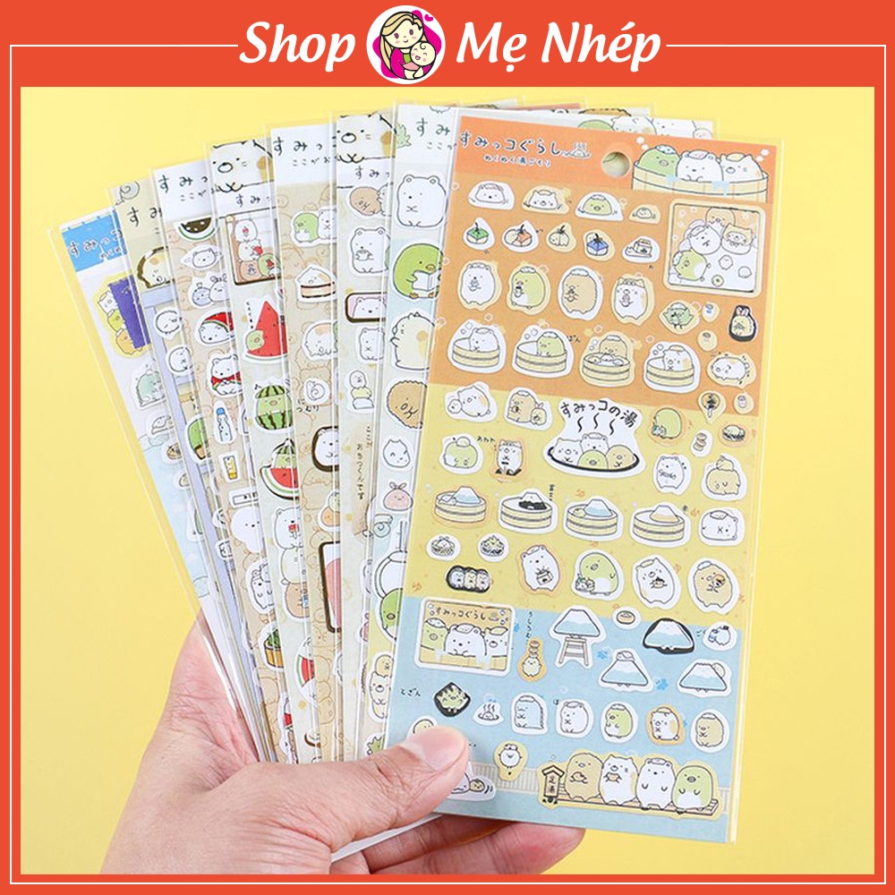 Sticker dán trang trí nhiều mẫu đáng yêu cho bé (Giao ngẫu nhiên)