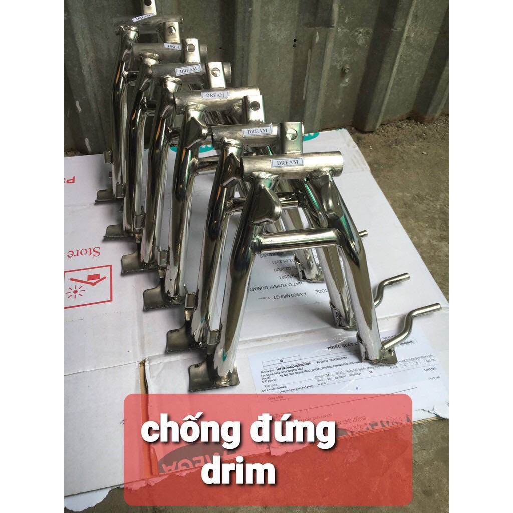 CHÂN CHỐNG ĐỨNG INOX gắn WAVE 100-DREAM- SIRIUS-67