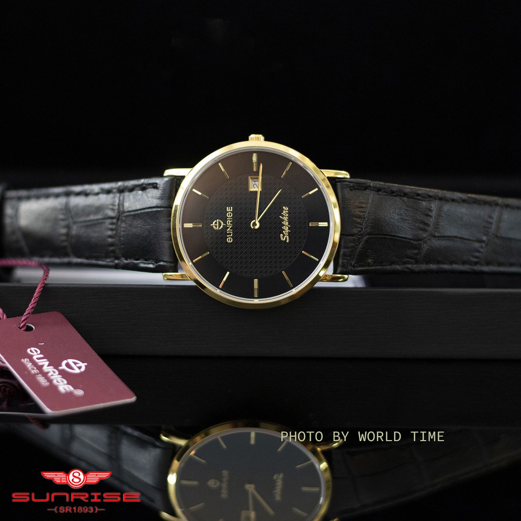 Đồng Hồ Nam Sunrise DM6929SWA [ Full Hộp , Thẻ BH 3 Năm ] - Kính Sapphire Chống Xước , Chống Nước | BigBuy360 - bigbuy360.vn