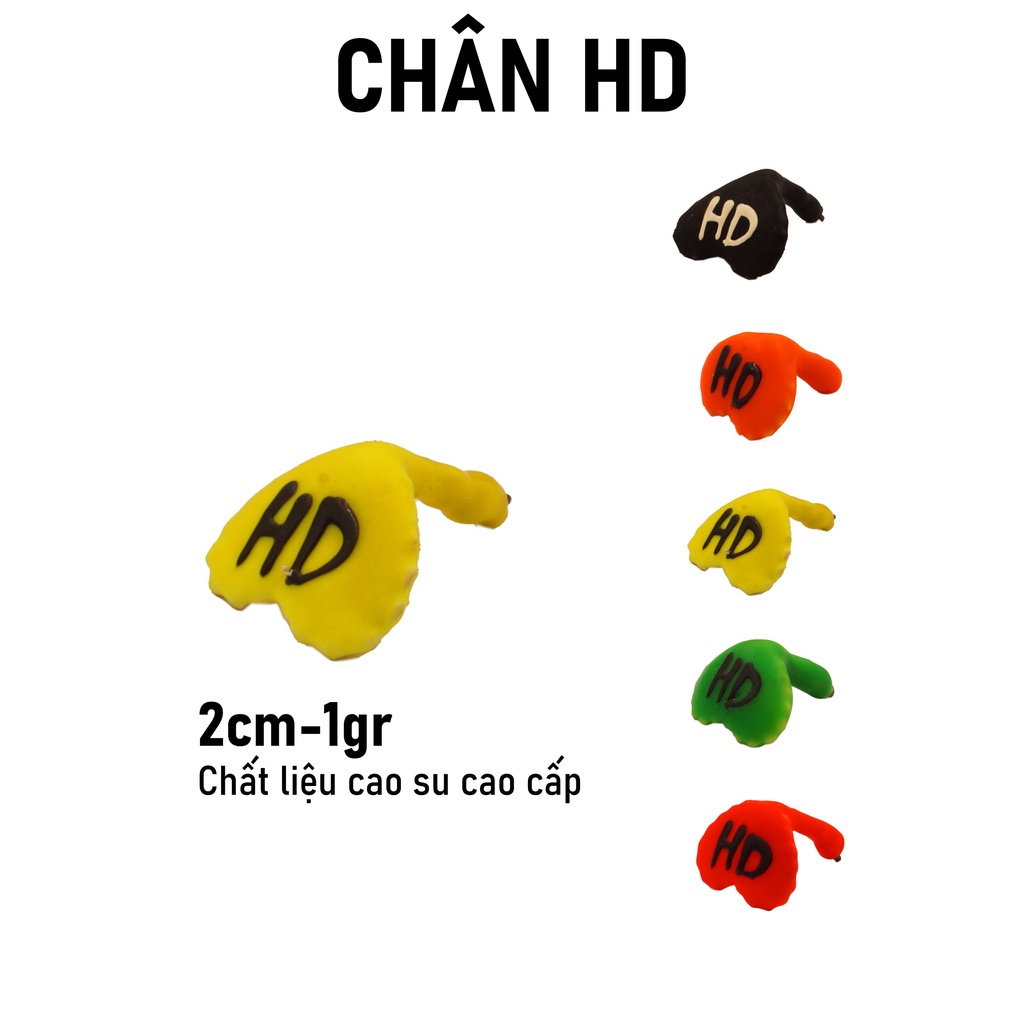 COMBO 5  / Thìa Chân Vịt Nhái Hơi HD