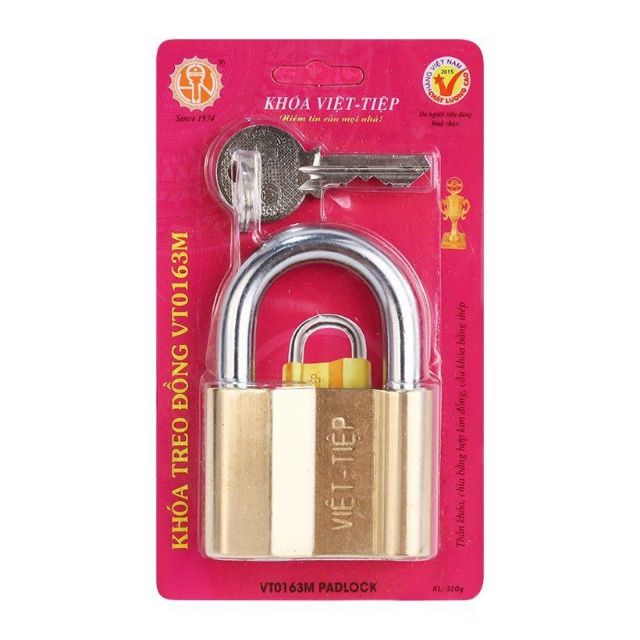 Khóa việt tiệp treo 6F
