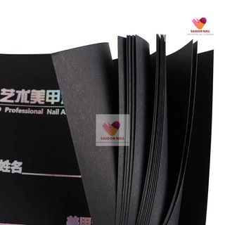 Sổ đen tập vẽ móng